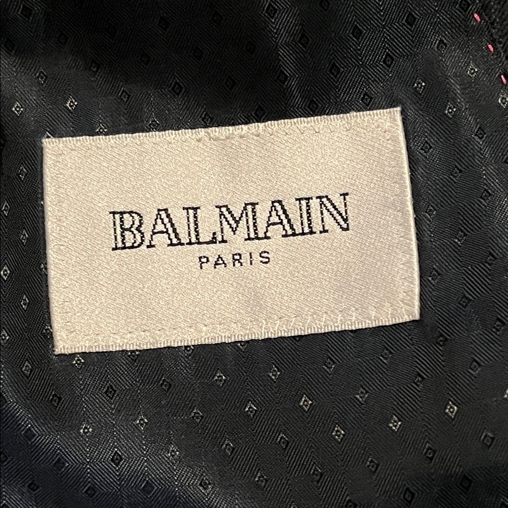 Balmain Paris Vintage Pinstripe Suit Coat - Picture 15 of 16